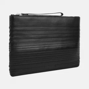 卡尔文·克莱恩/Calvin Klein 女士简约纯黑手拿包 GP0143 R5400-CKCK